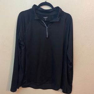 Black Old Navy Go Dry 1/4 Zip Athletic Top Size XL